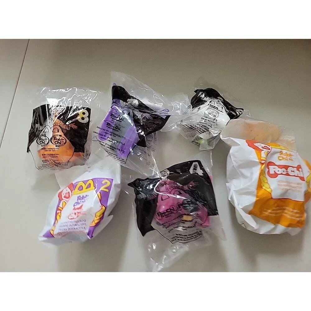 McDonald’s‎ Happy Meal Sega Robo Chi pet  Poo Dino meow Teddy mixed lot